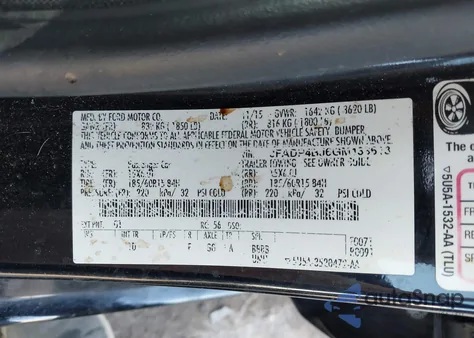 2016 Ford Fiesta Se from USA, damaged, VIN 3FADP4BJ6GM133613